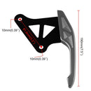 Modified Motorcycle Rear Seat Armrest Handrail Assembly