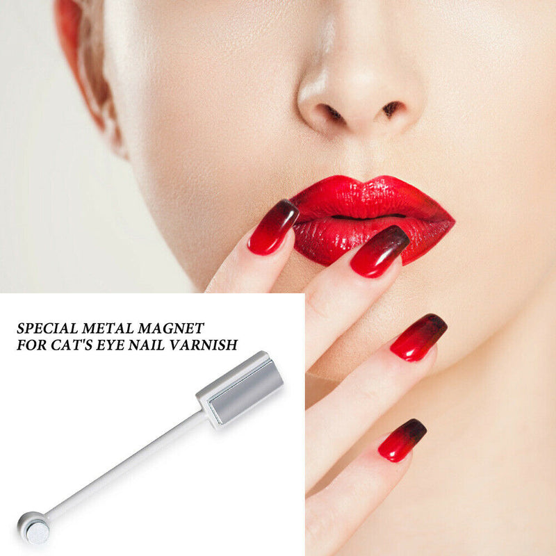 Double Headed Nail Art Magnet Stick Nail Gel Polish Cat Eyes Manicure Pen A