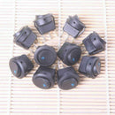 1PC Blue DC 12V 20A LED Dot Light Car Boat Round On/Off s Rocker N3G5