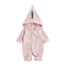 Star Dinosaur Rompers Autumn Baby Kids Cotton Hoodies Jumpsuit (Pink 9-12M)