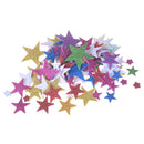 55Pcs/bag Glitter Foam Star Stickers Educational Kindergarten Kids Craft DIY Z