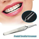 Dental Direct Bracket Holder Orthodontic Bonding Tweezers Instrument Serrat J4T4