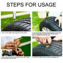 6pcs Motorcycle Car Tire Repair Tools Tubeless Tyre Puncture Needle Patch A