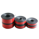 100''x2'' Rubber Car Bumper Strip Skirts Lip Guard Door Edge Protector Trim