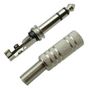 6.35mm 1/4'' Plugs Audio Cable Amplifier Connectors Spring for Guitar Bass