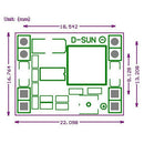 2X Mini 3A DC-DC Adjustable Converter Step Down Power Supply Replace Module Del