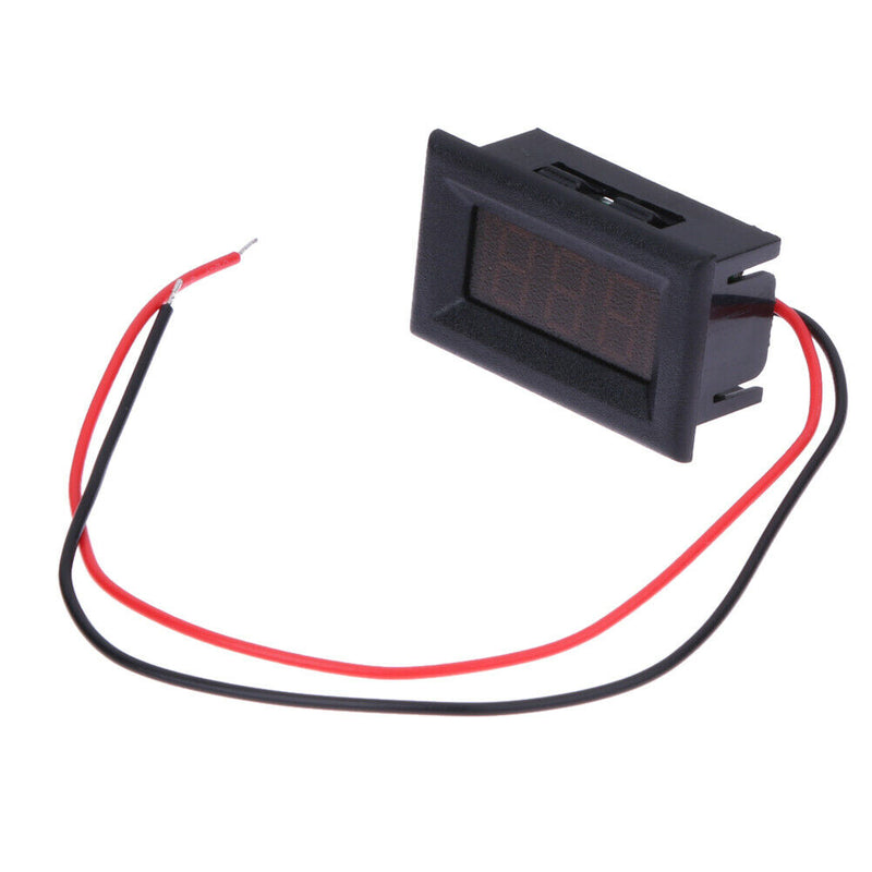 New Two Wires Digital Voltmeter Blue LED Display DC3.0-30V Voltage Meter A