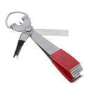 2 Piece Stainless Steel Fishing Line Nipper Clipper Tying Tool for Fishing