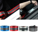 3CM*1M Car Carbon Fiber Blue Edge Guard Strip Door Protector&Accessories Si X3J7