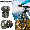 Bicycle 28.6mm Steer Star Nut Front Fork Tube Headset Top Cap with Screw