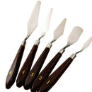 5pcs Palette Scraper Set Spatula Knives for Artist Oil Painting Tools Blade