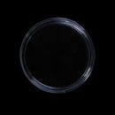 10Pcs 33mm plastic round applied clear cases coin storage capsules Fad.ES