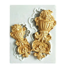 Retro Border Silicone mold fondant mold cake decorating tools chocolate mould Gw