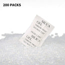 200 Bags Silica Gel Non-Toxic Desiccant Moisture Absorber Dehumidifier D SYN