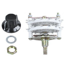 Band Channael Rotary Switch 2P11T 2 Pole 11 Position Dual Deck P2V6