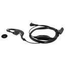 3 Pieces G Shape EarHook Earpiece Headsets with PTT & Mic 1Pin Cable Connector