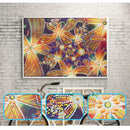 5D DIY Special Shaped Diamond Painting Flowers Pattern Cross Stitch Decor