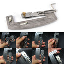 Stainless steel Protable Fishing Tool Metal Semi automatic Fishing Hook Tier BX