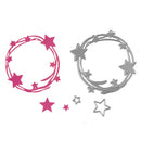 Star Circle Flower Stencil Cutting Dies Hands-on DIYScrapbooking Album Craft  Z