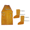 Leather Welders / Blacksmiths Apron Leather Heat-Resistant Welding Spats