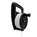 Durable Scuba Dive Reel Kayak Anchor Attached with Handle 150ft Nylon Line Black