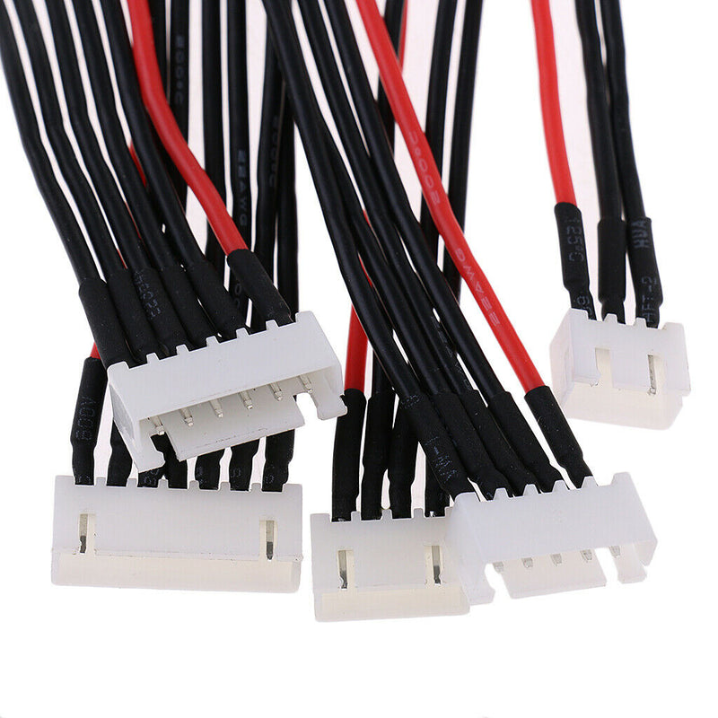 10cm jst-xh 2S/3S/4S/5S/6S Lipo Battery Extension Cable Wires Male/Female for RC