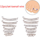 12pcs toenail correction tool ingrown wire fixer toe nail recover foot  TwJ Gw