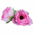 50 pcs 3cm artificial silk roses heads wedding flower decoration, Pink