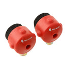 2x Drum Kit Hi Hat Cymbals Installer Percussion Instrument Accessories red