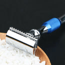 Zinc Alloy Razor Classic Shaving Razor Double Blade Safety Razor (Blue) B5Y8
