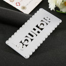 Letters Cutting Dies Carbon Steel Stencil for DIY Scrapbooking (GG0316) A
