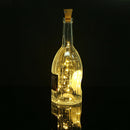 1m 10LED Solar Wine Bottle String Light Wedding Cork Garland Fairy Lamp