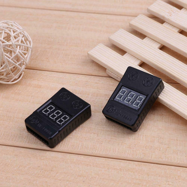 2pcs Battery Voltage Tester Low Voltage Buzzer Alarm Battery Voltage Check #gib