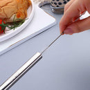 1pc Stainless Steel Straw Cleaning Brush Drinking Pipe Straws Cleaner Brush A