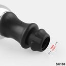 Car Shift Knob Head Modified 5 Gears Shifter Lever Replacement for Peugeot 306