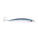 1pc fishing lure 13.5g 80mm sinking pencil lure metal hard bait hook 2