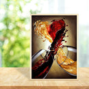 5D DIY Full Drill Diamond Painting Wine Embroidery Mosaic Craft Kit Decor