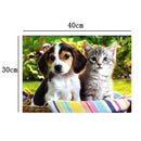 Cat Dog 5D Diamond Painting Embroidery DIY Cross Stitch Craft Home Decor