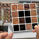 Retro Floor Tiles Wall Stickers Self-adhesive Decals for Kitchen (MSC061)