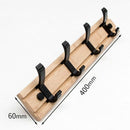 Nordic Style Bedroom Coat Rack Clothes Hanger Hooks Closet Wooden Hat Racks