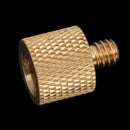 1Pc tripod camera thread screw adapter 3/8 to 1/4 female male converter brass