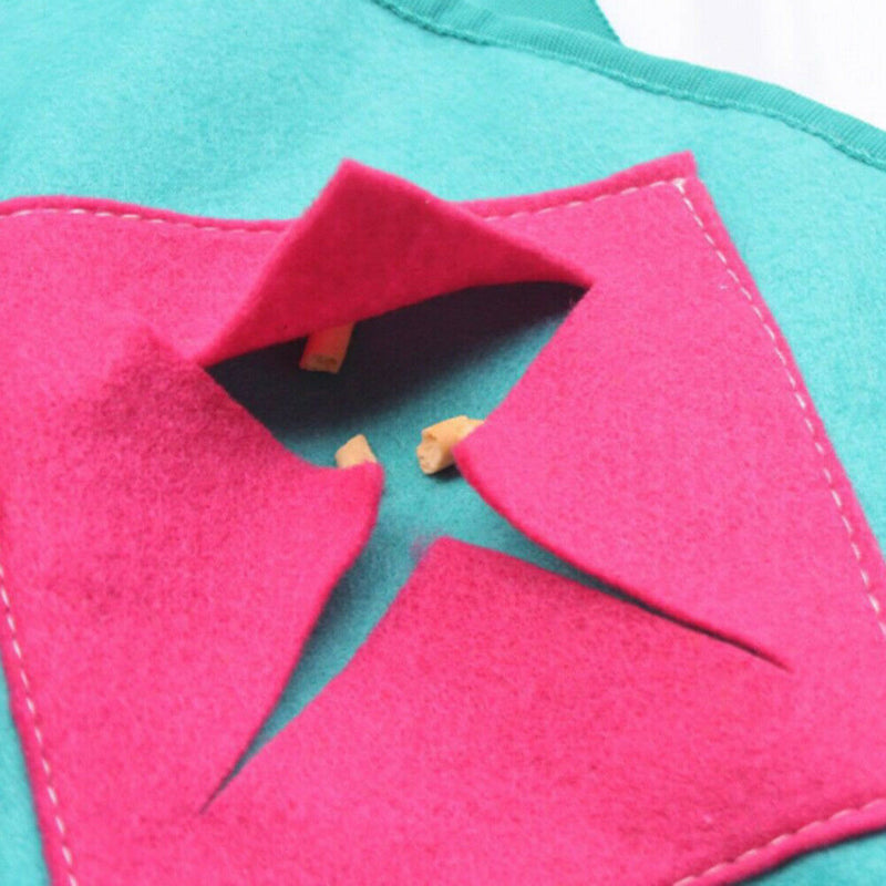 Folding Bite Resistant Flower Educational Mat Dog Foraging Training Blanket A