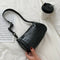 Retro Alligator PU Women Handbag Tote Street Underarm Shoulder Bag (Black)