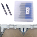 10pcs 30 Degree 0.1mm  V-Shape Engraving Bit Tungsten Steel PCB CNC Router Tools