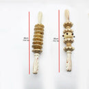 Wooden Exercise Roller Sport Injury Gym Body Leg Trigger Point Muscle Rolle K2W1