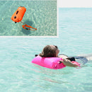 High Visible Waterproof Swim Buoy Inflatable Dry Bag Sea Swimming Floats Pink