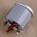 2" 52mm Water Temp Temperature Gauge LED Indicator Meter Grey