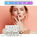 Geometric Shoulder Bag Women Small Leather Chain Ladies Messenger Handbag