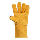 Leather Welding Gloves Welding Work Gloves for Tig Mig Grilling Chimney 14inch