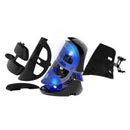 Delux M618 PLUS Vertical Mouse Blue Light Ergonomic Gamer Wired Mouse Gamin